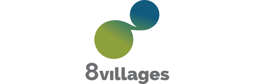 logo 8 villages