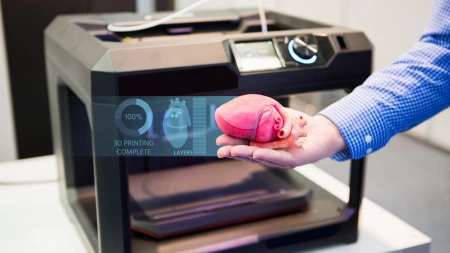 ilustrasi additive manufacturing dalam medis