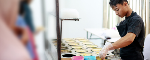 Konsisten dalam usaha