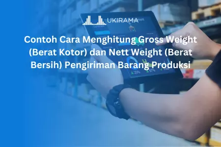 Contoh cara menghitung gross weight dan nett weight